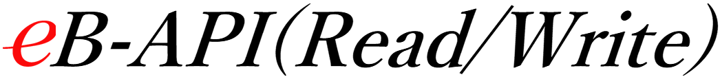 eB-API(ReadOnly)